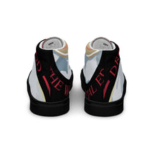 Load image into Gallery viewer, HUG THE WORLD SPECIAL EDITION COLLECTION Men’s high top canvas shoes