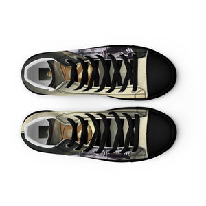 ARTIST DISTRICT Men’s high top canvas shoes