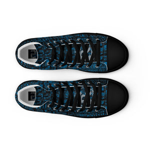 ROYALTY SPORT GATOR PRINT DET. LIONS 20 Men’s high top canvas shoes