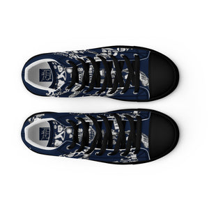 D-BLOCK Men’s high top canvas shoes