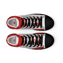 Load image into Gallery viewer, ROYALTY SPORT RED WINGS LEATHER PRINT Men’s high top canvas shoes