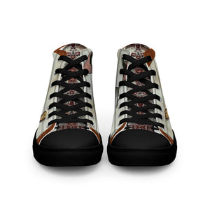 ROYALTY SPORT DET. LIONS SNOW LION Men’s high top canvas shoes