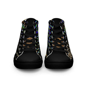 GOLD ROOM Men’s high top canvas shoes