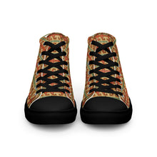 Load image into Gallery viewer, GOLD ROOM Men’s high top canvas shoes