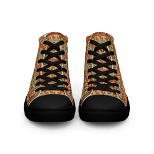 GOLD ROOM Men’s high top canvas shoes