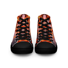 Load image into Gallery viewer, DESIGNER SHOES Men’s high top canvas shoes