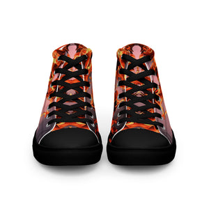 DESIGNER SHOES Men’s high top canvas shoes