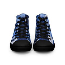 Load image into Gallery viewer, DESIGNER SHOES Men’s high top canvas shoes