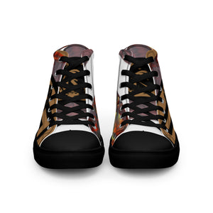 DESIGNER SHOES Men’s high top canvas shoes