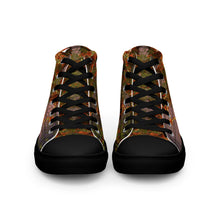 Load image into Gallery viewer, DESIGNER SHOES Men’s high top canvas shoes