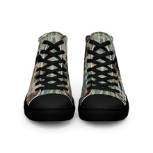 Load image into Gallery viewer, DESIGNER SHOES Men’s high top canvas shoes