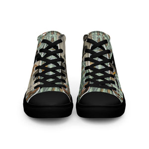 DESIGNER SHOES Men’s high top canvas shoes