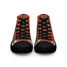 Load image into Gallery viewer, DESIGNER SHOES Men’s high top canvas shoes