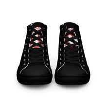 Load image into Gallery viewer, HUG THE WORLD SPECIAL EDITION COLLECTION Men’s high top canvas shoes