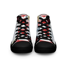 Load image into Gallery viewer, HUG THE WORLD SPECIAL EDITION COLLECTION Men’s high top canvas shoes