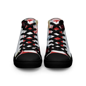 HUG THE WORLD SPECIAL EDITION COLLECTION Men’s high top canvas shoes