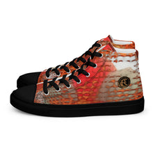 Load image into Gallery viewer, ARTIST DISTRICT GATOR PRINT Men’s high top canvas shoes