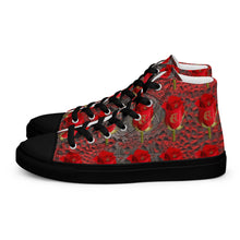 Load image into Gallery viewer, H&amp;H Men’s high top canvas shoes