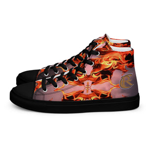 DESIGNER SHOES Men’s high top canvas shoes