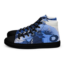 Load image into Gallery viewer, DESIGNER SHOES Men’s high top canvas shoes