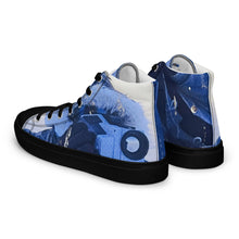 Load image into Gallery viewer, DESIGNER SHOES Men’s high top canvas shoes