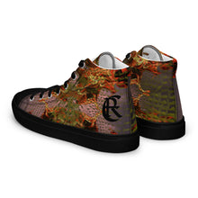 Load image into Gallery viewer, DESIGNER SHOES Men’s high top canvas shoes