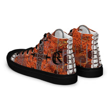 Load image into Gallery viewer, DESIGNER SHOES Men’s high top canvas shoes