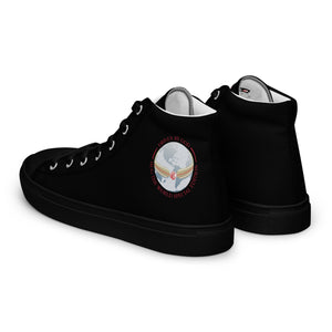 HUG THE WORLD SPECIAL EDITION COLLECTION Men’s high top canvas shoes