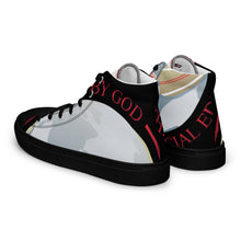 Load image into Gallery viewer, HUG THE WORLD SPECIAL EDITION COLLECTION Men’s high top canvas shoes