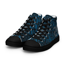 Load image into Gallery viewer, ROYALTY SPORT GATOR PRINT DET. LIONS 20 Men’s high top canvas shoes