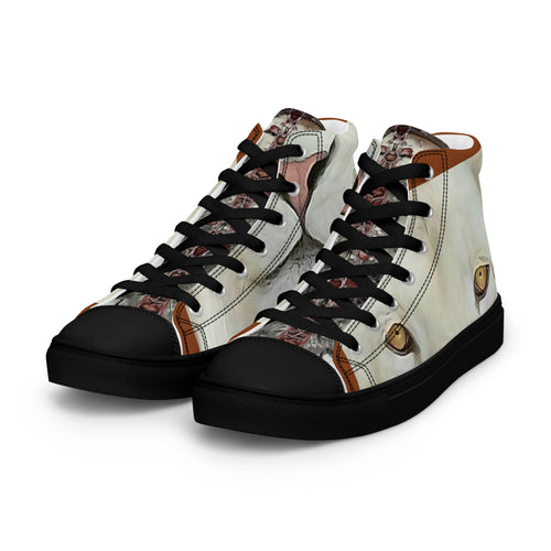 ROYALTY SPORT DET. LIONS SNOW LION Men’s high top canvas shoes