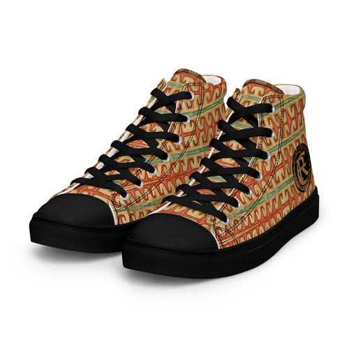 GOLD ROOM Men’s high top canvas shoes