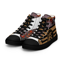 Load image into Gallery viewer, DESIGNER SHOES Men’s high top canvas shoes