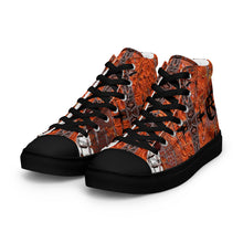 Load image into Gallery viewer, DESIGNER SHOES Men’s high top canvas shoes