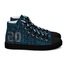 Load image into Gallery viewer, ROYALTY SPORT GATOR PRINT DET. LIONS 20 Men’s high top canvas shoes