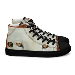 ROYALTY SPORT DET. LIONS SNOW LION Men’s high top canvas shoes