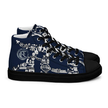 Load image into Gallery viewer, D-BLOCK Men’s high top canvas shoes