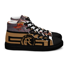 Load image into Gallery viewer, DESIGNER SHOES Men’s high top canvas shoes