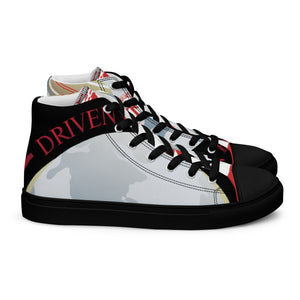 HUG THE WORLD SPECIAL EDITION COLLECTION Men’s high top canvas shoes