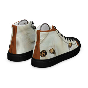 ROYALTY SPORT DET. LIONS SNOW LION Men’s high top canvas shoes