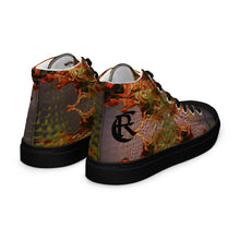 Load image into Gallery viewer, DESIGNER SHOES Men’s high top canvas shoes