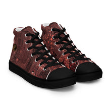 Load image into Gallery viewer, ARTIST DISTRICT GATOR PRINT Men’s high top canvas shoes