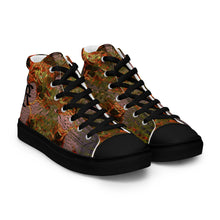 Load image into Gallery viewer, DESIGNER SHOES Men’s high top canvas shoes