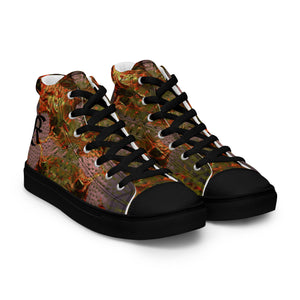 DESIGNER SHOES Men’s high top canvas shoes