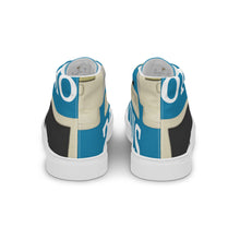 Load image into Gallery viewer, COMPUTERS OVER GUNS Men’s high top canvas shoes