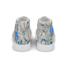 Load image into Gallery viewer, ROYALTY SPORT GATOR PRINT DET. LIONS Men’s high top canvas shoes