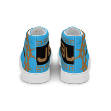 Load image into Gallery viewer, EASTER FLY Men’s high top canvas shoes