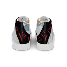 Load image into Gallery viewer, HUG THE WORLD SPECIAL EDITION COLLECTION Men’s high top canvas shoes