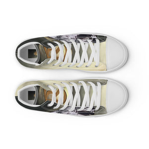 ARTIST DISTRICT Men’s high top canvas shoes