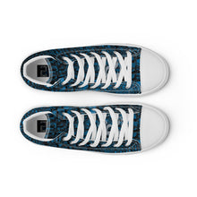 Load image into Gallery viewer, ROYALTY SPORT GATOR PRINT DET. LIONS 20 Men’s high top canvas shoes